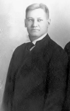Retrato de Gustavus 'Gus' Loehr, ingeniero de minas y anfitrión de la primera reunión de Rotary.